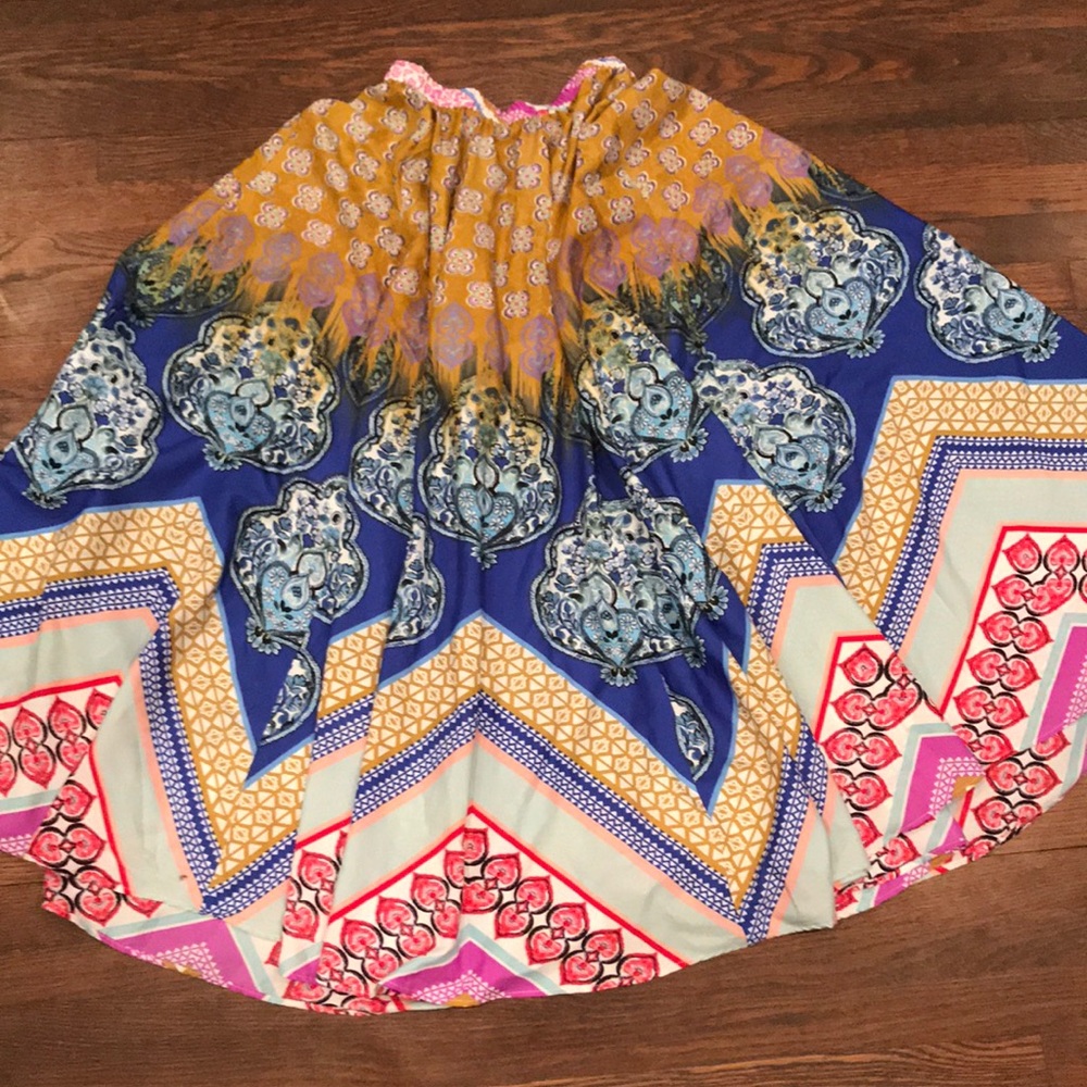 Boho Style Maxi Skirt